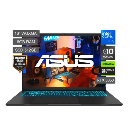 INTEL CORE I5 -16 GB DDR4 - GTX1660 TI - SSD 480 GB - MONITOR 24"